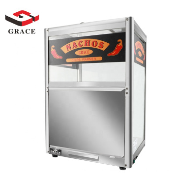 Commercial Snack Equipment Stainless Steel Electric Fast Food/ Chips Warmer